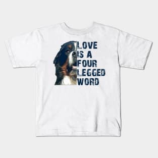 Bernese mountain dog Kids T-Shirt